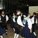 Dança alemã encantou os agentes no Palácio de Cristal