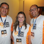 Edson Lelis (AM), Rose Faria (PR) e Ivson Rodrigues (PE), da Affinity