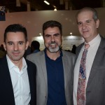 Fabio Rossi, da Flytour Eventos, Emerson Amaral,da Flytour MMT, e Normando Pierini, da Perini Tours Fabio Rossi, da Flytour Eventos, Emerson Amaral,da Flytour MMT, e Normando Pierini, da Perini Tours
