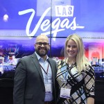Fernando Hurtado e Molly Castaño, do Las Vegas CVB