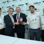 Fernando Santos, com Celso Guelfi e equipe da GTA