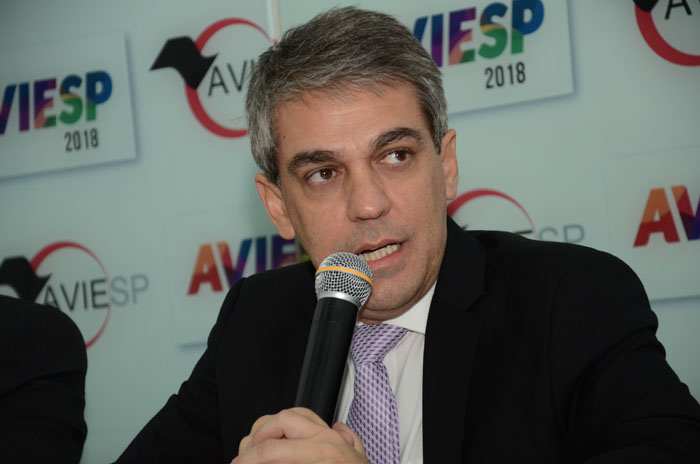 Aviesp 2018 recebeu mais de 3,6 mil visitantes; veja as últimas fotos 1 Fernando Santos, presidente da Aviesp falou sobre os resultados desta edição