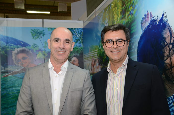Heber Garrido e Flávio Monteiro, diretor de Marketing e Vendas e diretor de Operações do Grupo Rio Quente