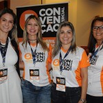 Iris Neris, da Sompo, com Valéria Pereira (SP), Helen Valamedi (SP) e Josete Galio (BA), da Affinity