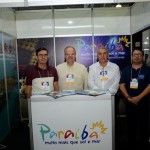 João Portela, da PB Tur, Marcos Vinicius, do Harman Praia Hotel, Daniel Felix, do Best Western, e Márcio Del´Agnese, do Litoral Hotels e Flats