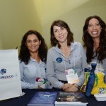 Luciana Barbosa, Bruna de Freitas, e Francine Gomes, da Aeromexico