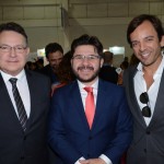 Luiz Fernando Moraes, da Cunha Vaz, Gilson Lira e David Seromenho,  do Ministério do Turismo