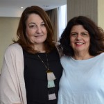 Magda Nassar, da Braztoa, e Jussara Haddad, do Consulado Americano