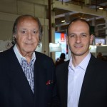 Michael Tuma Ness, da Fenactur, e Rodrigo Napoli, da Avianca Michael Tuma Ness, da Fenactur, e Rodrigo Napoli, da Avianca