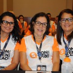 Mônica Pereira (RJ), Sandra Bittencourt (RS) e Josete Galio (BA), da Affinity