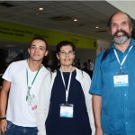 Renan Nascimento, da Renantur, Elizabeth Jones e Marcelo Guimarães, da Palmitur
