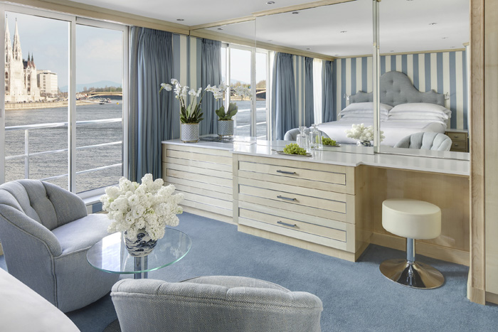 SS Beatrice, da Uniworld, volta navegar depois de reformado 3 SS Beatrice Suite