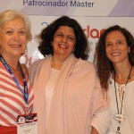 Tania Cesonis, da ABAV-RJ, Jussara Haddad, do Visit USA, e Jane Terra, do Visit Orlando