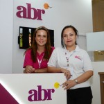 Tatiane Moreno e Renata Santos, da ABR