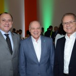 Toni Sando, do SPCVB, Manoel Gama e Orlando Souza, do Fhob