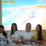 Vera Lucia Fernandes, da Fernandes Comercial, Priscilla Chiavegatto, Yanna Guimarães, e Renata Krubiniki, do Setur-Ceará
