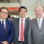 Vinicius Lummertz, presidente da Embratur, Fabricio Cobra, secretário de Turismo de São Paulo, e o deputado Herculano Passos,