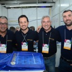 Wagner Silva, Rodrigo Okama, Rogério Campos e Pedro Motta, da Orinter