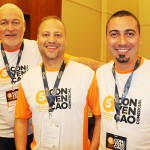 Wilson Cocenza (MG), Flávio Engelberg (SC) e Henrique Andrade (SP), da Affinity