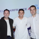 Alexandre Rocha, Edvaldo Ferraz e Carlos Brito, da  Ancoradouro