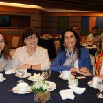 Ana Carla Rimola, da New It, Eliana Silva, da Eliana Viagens, Cristiana Chao, da Mar-tha Rio, e Marianne Saramago, da Ematur Ana Carla Rimola, da New It, Eliana Silva, da Eliana Viagens, Cristiana Chao, da Mar-tha Rio, e Marianne Saramago, da Ematur