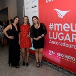 Angela Girotto, da Vida Brasil Turismo, Vania Moura, da 9000 Turismo, Erika Pirassol, da Bora Bora Turismo