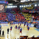 Time de basquete do Barcelona, mostrando a versatilidade da marca