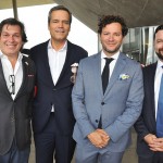 Bernardo Cardoso, diretor do Turismo de Portugal, Jaime Leitão, Cônsul geral de Portugal no RJ, Luis Araujo, presidente do Turismo de Portugal, e Rafael Luisi, do MTur