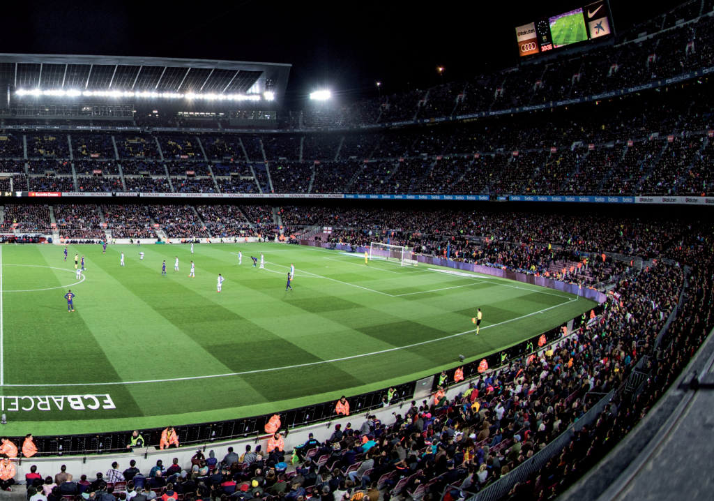 Espanha é destino dos sonhos para amantes do futebol, diz pesquisa 1 Camp Nou, estádio do FC Barcelona