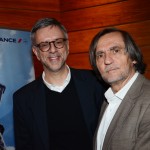 Carlos Vasconcellos, da Air France KLM, e Jean-Philippe Perol
