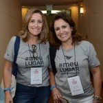 Claudia Nogueira, da Wings Turismo, e Marilia Araujo, da Uberatur Turismo