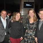 Cleiton Feijó e Alexandre Camargo, da Assist Card, com Ivone Gouvea e Jacqueline Conrado, da United Airlines
