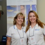 Cristina Cortizo e Thais Jareno, da Copa Airlines