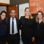 Fernanda Pultrini, Luiz Santana, Daniella Navega e Talita Maran, do Meliá Hotels