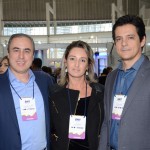 Fernando Del Cistia, Paula Souza e Eduy Azevedo, da CVC Corp