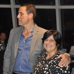 Frank Medina com Marcia Galvão Frank Medina com Marcia Galvão