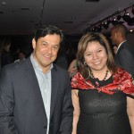 Luciano Barreto, da Almundo, e Diana Pomar, do Turismo do México