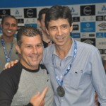 Luppa e Mauro Galvão, vice-campeões desta edição