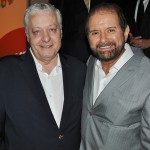 Mário Carvalho, da TAP,  e Guilherme Paulus, da GJP