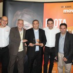 Michael Barkoczy, Erivaldo Silva e Marcelo Paolilo receberam o prêmio pela Flytour MMT Viagens