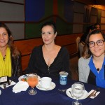 Márcia Marinho, da EP Viagens, Wellanna Campos, da ACC Tours, e Luiza Ferrari, da Ietur Márcia Marinho, da EP Viagens, Wellanna Campos, da ACC Tours, e Luiza Ferrari, da Ietur