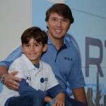 Ricardo Amaral, da R11, com seu filho Rafael Cintra Amaral