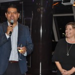 Rudy Vasquez, diretor de Planejamento da NCL, e Estela Farina, diretora da NCL Brasil Rudy Vasquez, diretor de Planejamento da NCL, e Estela Farina, diretora da NCL Brasil