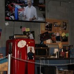 Sala conta com fotos de cenas clássicas da franquia