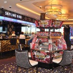 Skyline Bar fica junto ao cassino Skyline Bar fica junto ao cassino