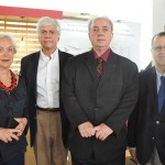 Tânia Cesonis, da ABAV-RJ, Carlos Alberto, da Ancoradouro, Nilo Sérgio Felix, secretário de Turismo do RJ, e Antônio Azevedo, presidente da ABAV-PR