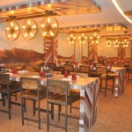 Texas Smokehouse, um dos restaurantes de especialidades do navio que serve churrasco