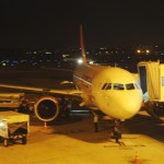 Aeronave utilizada na estreia foi um A320neo com data de fabricação de janeiro de 2017
