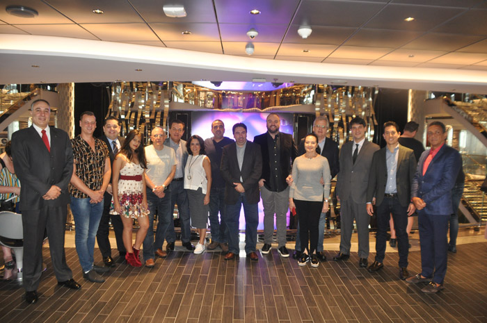 Agentes e operadores brasileiros convidados para a inauguração do MSC Seaview Agentes e operadores brasileiros convidados para a inauguração do MSC Seaview