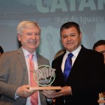 Alejandro Rubín, da Termatalia, recebeu o trofeu Amigos do Festival